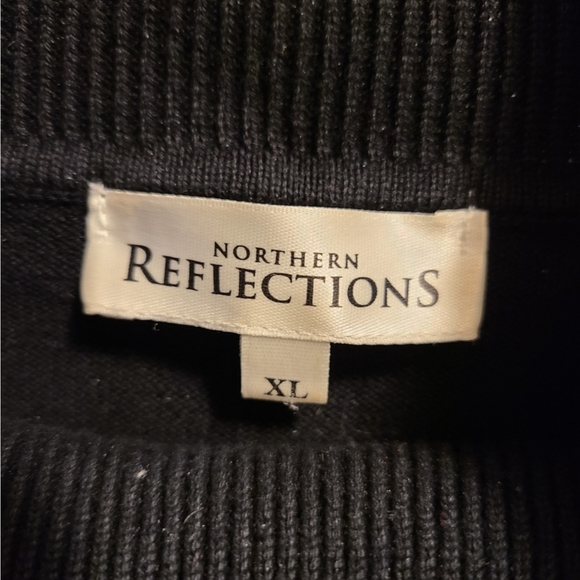 Northern Reflections striped turtleneck sweater XL - Picture 4 of 4